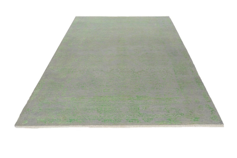 Designer Teppich 183x259cm - hellgrün
