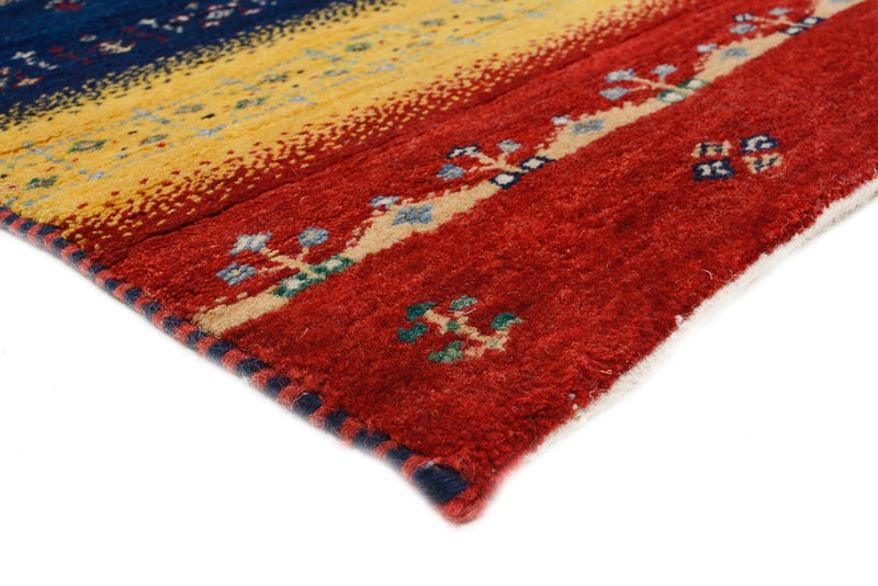 Indo Loribaft Teppich 173x240cm - Wollteppich - mehrfarbig