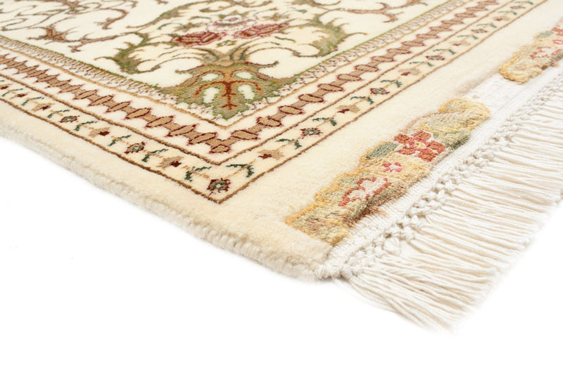 Indo Täbriz Teppich 209x304cm - Orientteppich - creme