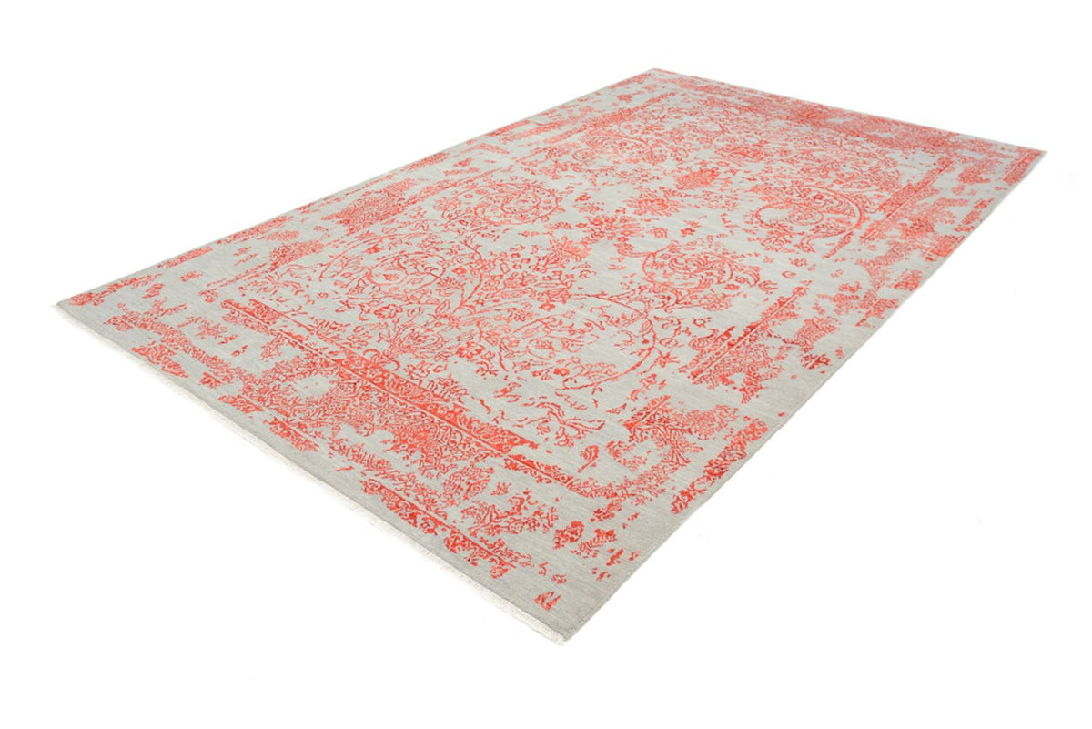 Designer Teppich 186x279cm - rosa