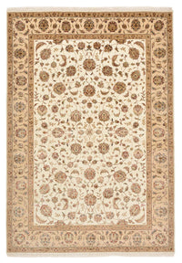 Indo Täbriz Teppich 167x241cm - Orientteppich - hellbeige – product image