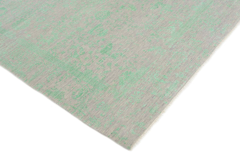 Designer Teppich 171x244cm - hellgrün