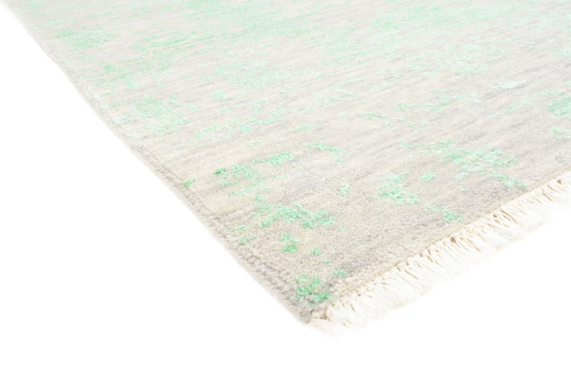 Designer Teppich 171x244cm - hellgrün