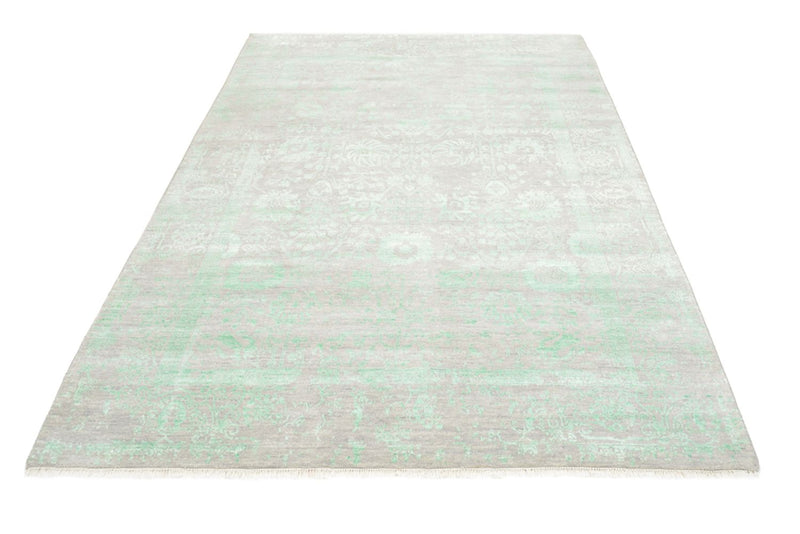 Designer Teppich 171x244cm - hellgrün