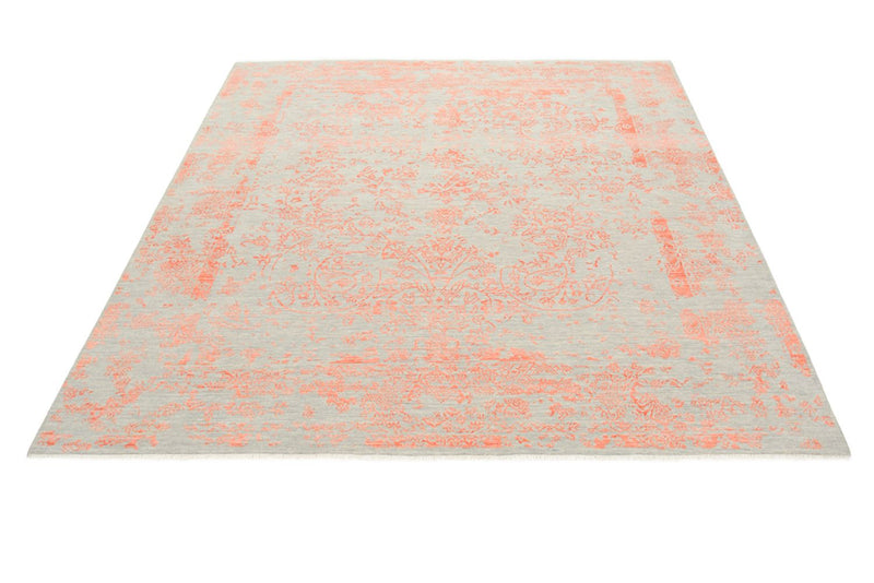 Designer Teppich 199x200cm - hellgrau