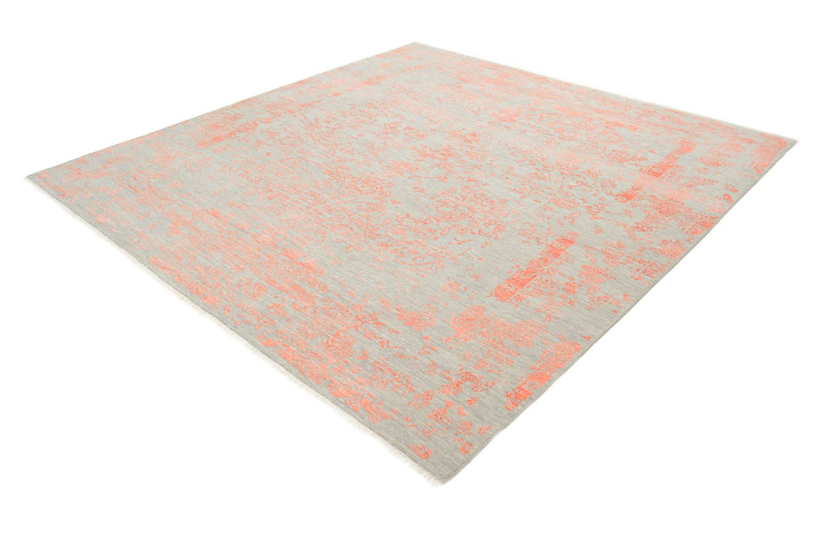 Designer Teppich 199x200cm - hellgrau