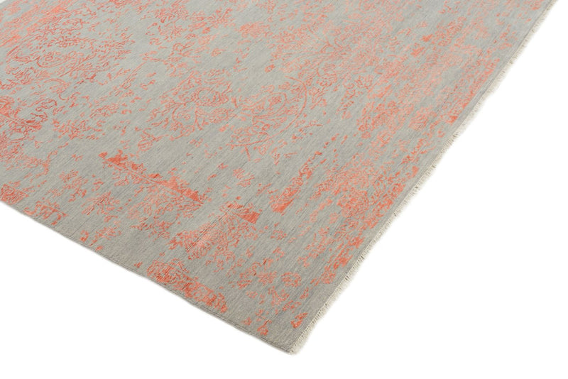 Designer Teppich 199x200cm - hellgrau