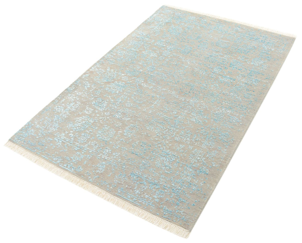 Designer Teppich 102x151cm - grau