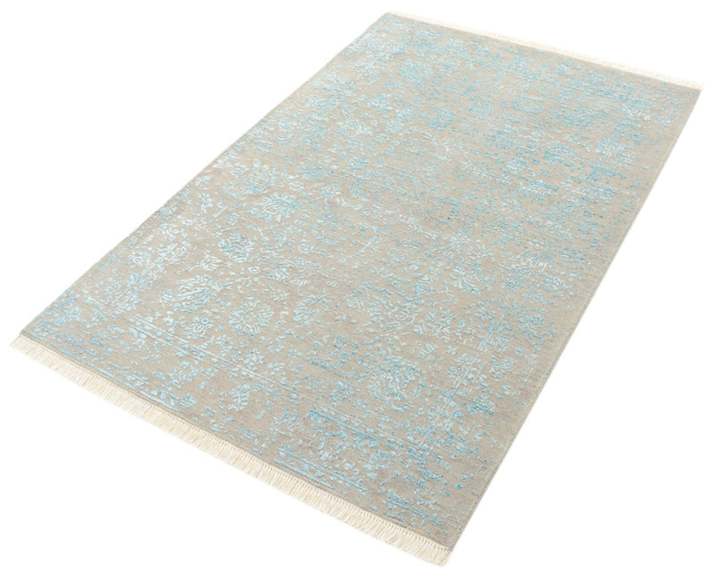 Designer Teppich 102x151cm - grau