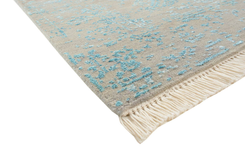 Designer Teppich 102x151cm - grau