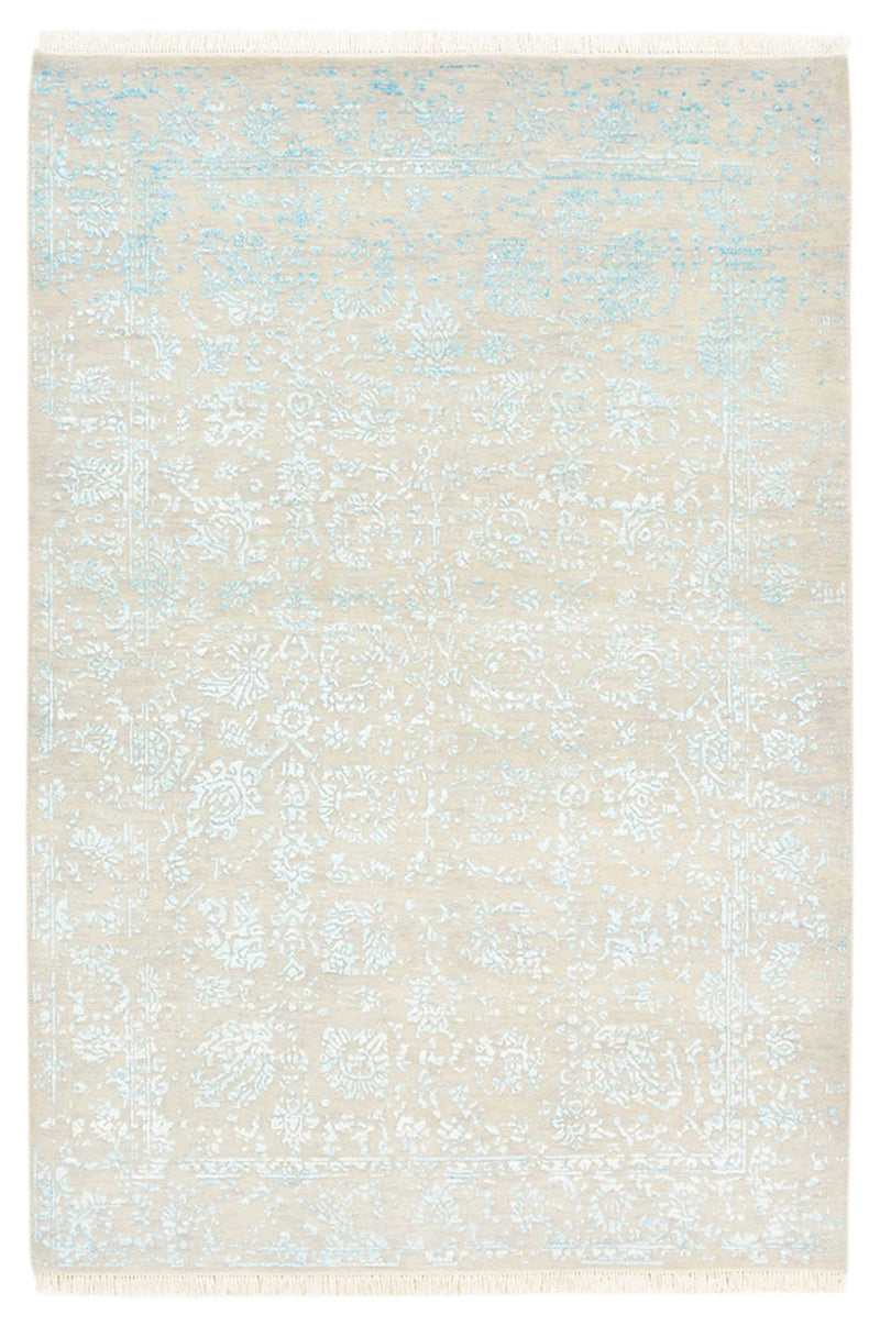 Designer Teppich 122x178cm - grau