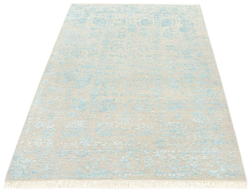 Designer Teppich 122x178cm - grau