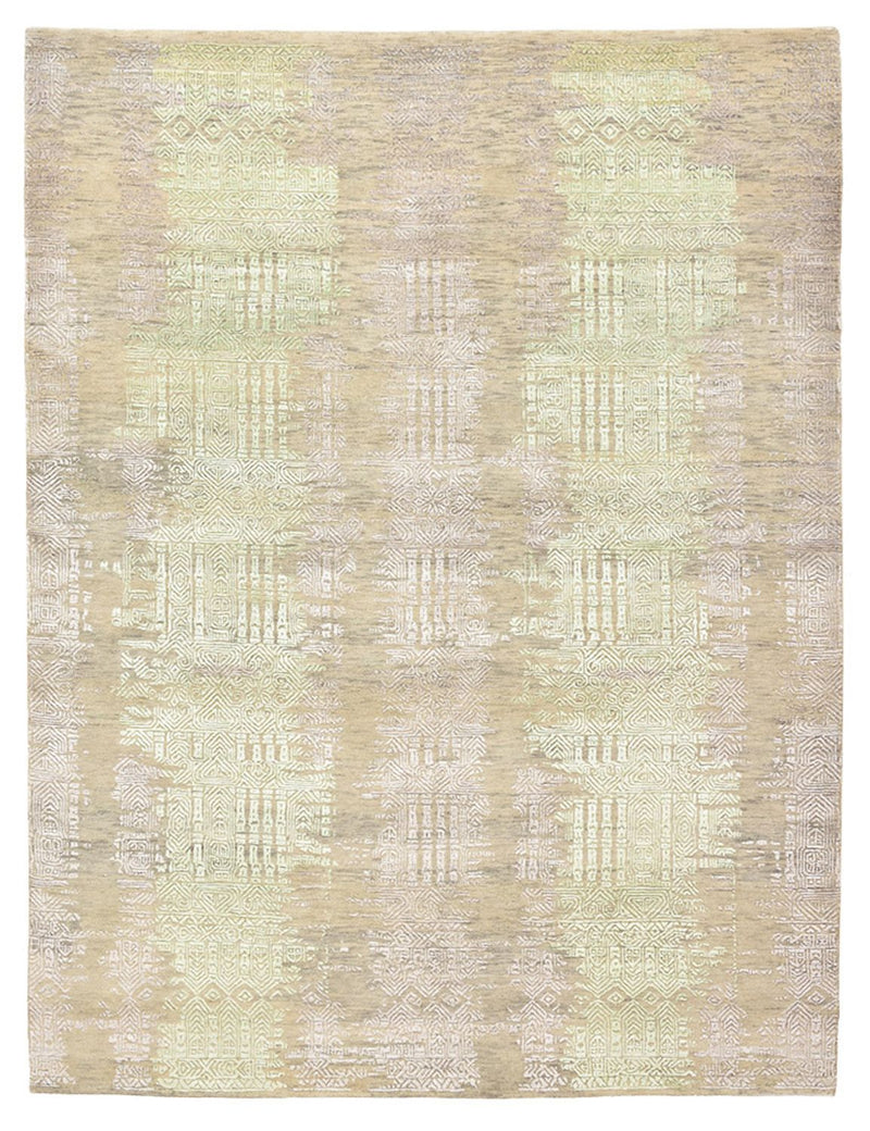 Designer Teppich 179x236cm - hellgrün