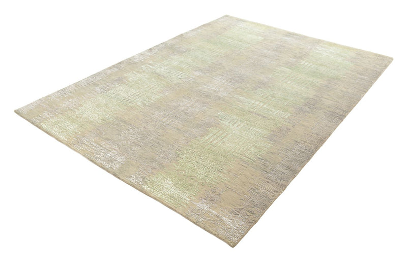Designer Teppich 179x236cm - hellgrün