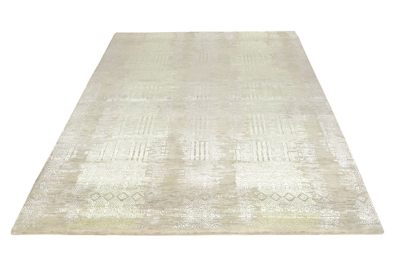 Designer Teppich 179x236cm - hellgrün