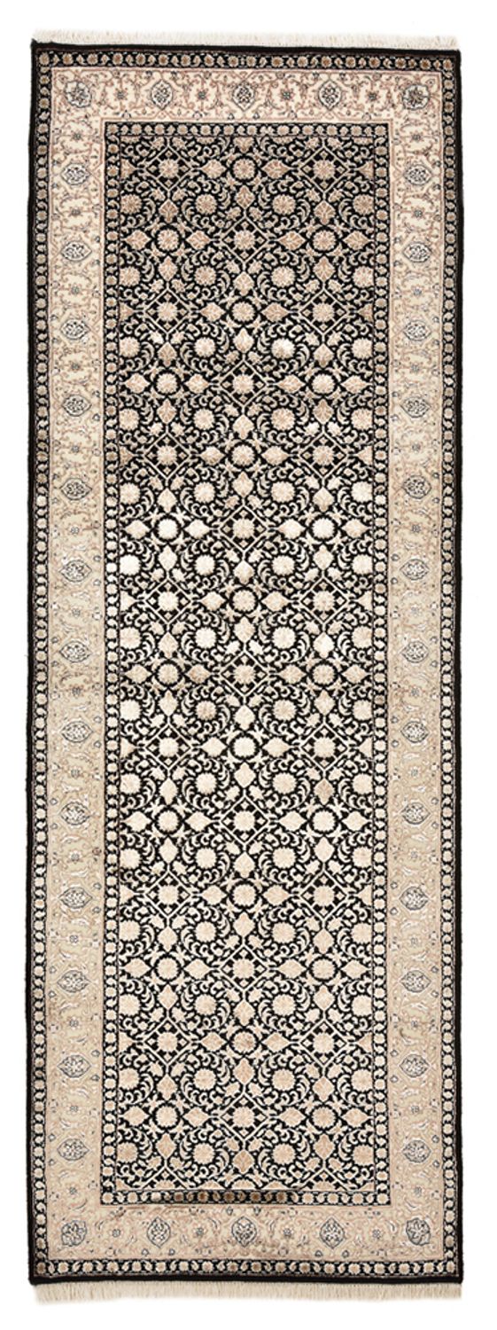 Indo Bidjar Teppich 84x241cm - Orientteppich - dunkelbeige