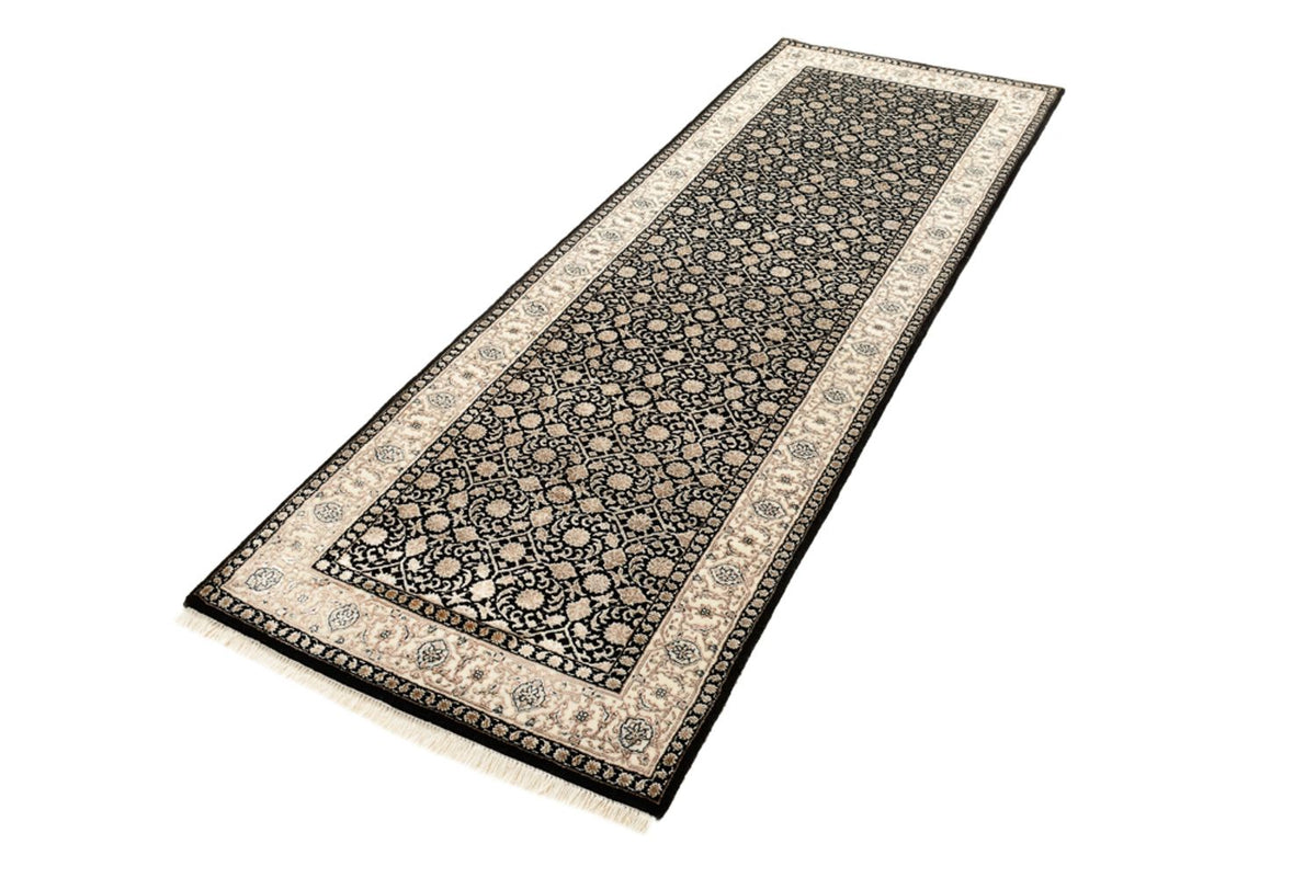 Indo Bidjar Teppich 84x241cm - Orientteppich - dunkelbeige