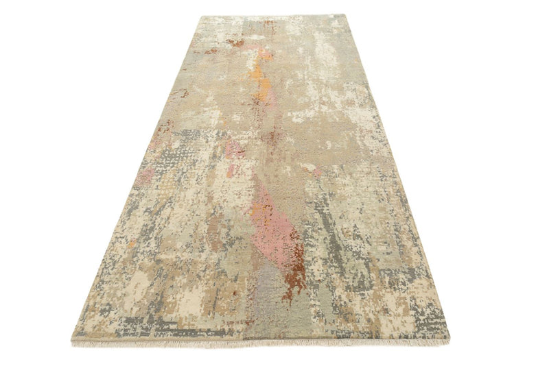 Designer Teppich 124x312cm - sand