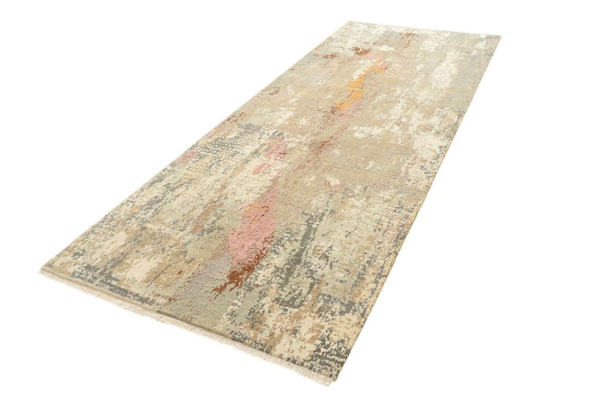 Designer Teppich 124x312cm - sand