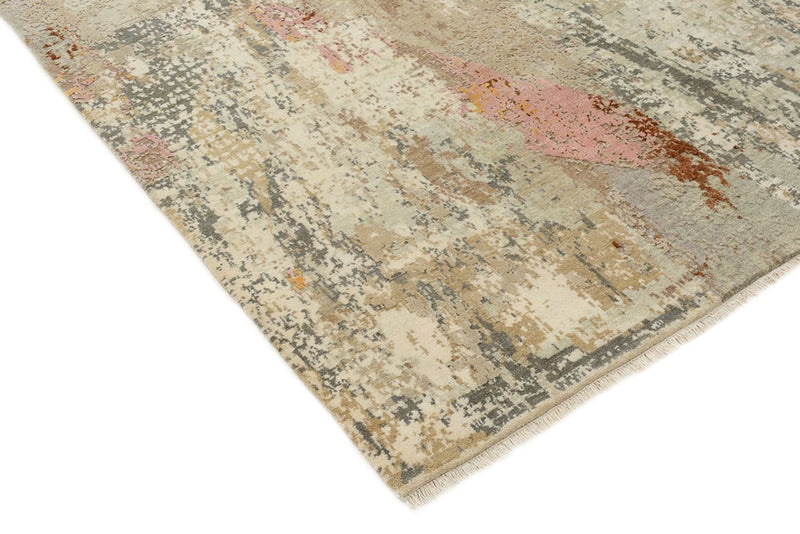Designer Teppich 124x312cm - sand