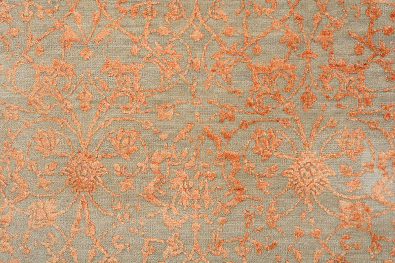 Designer Teppich 73x201cm - orange