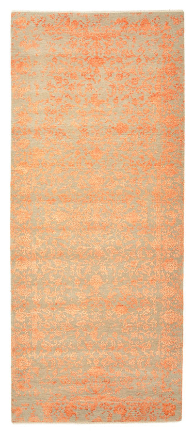 Designer Teppich 126x297cm - orange