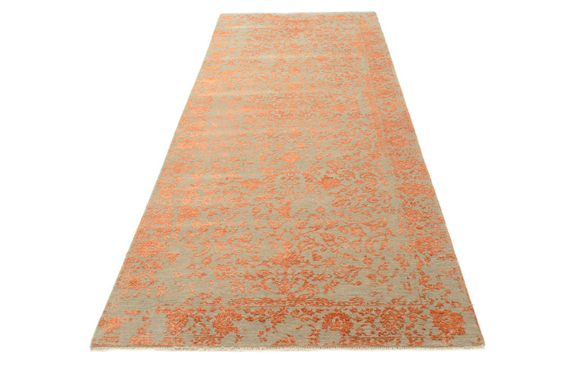 Designer Teppich 126x297cm - orange