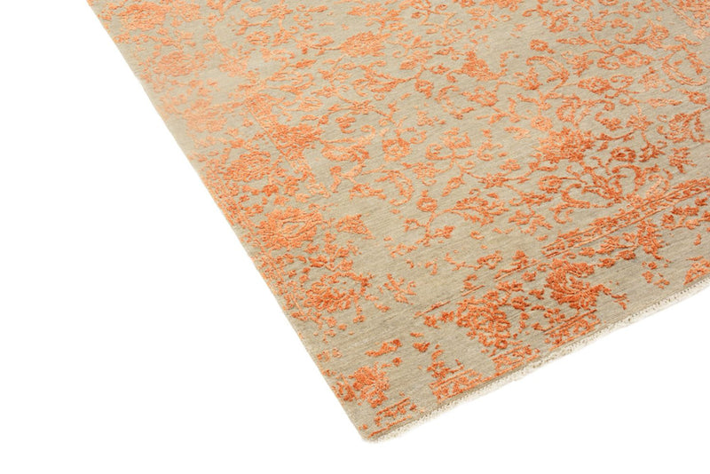 Designer Teppich 126x297cm - orange