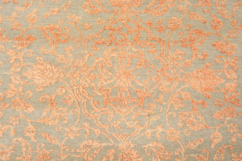 Designer Teppich 126x297cm - orange
