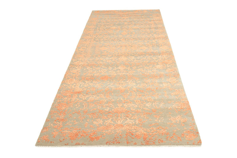 Designer Teppich 126x297cm - orange
