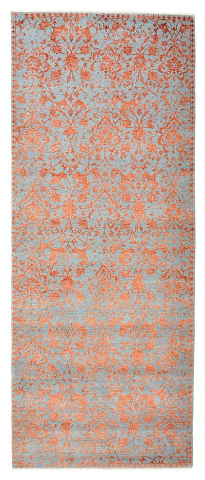 Designer Teppich 122x308cm - rosa