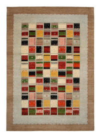 Indo Loribaft Teppich 243x340cm - Wollteppich - mehrfarbig – product image