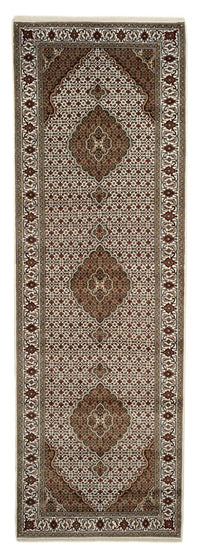 Indo Täbriz Teppich 121x372cm - Orientteppich - hellbeige – product image