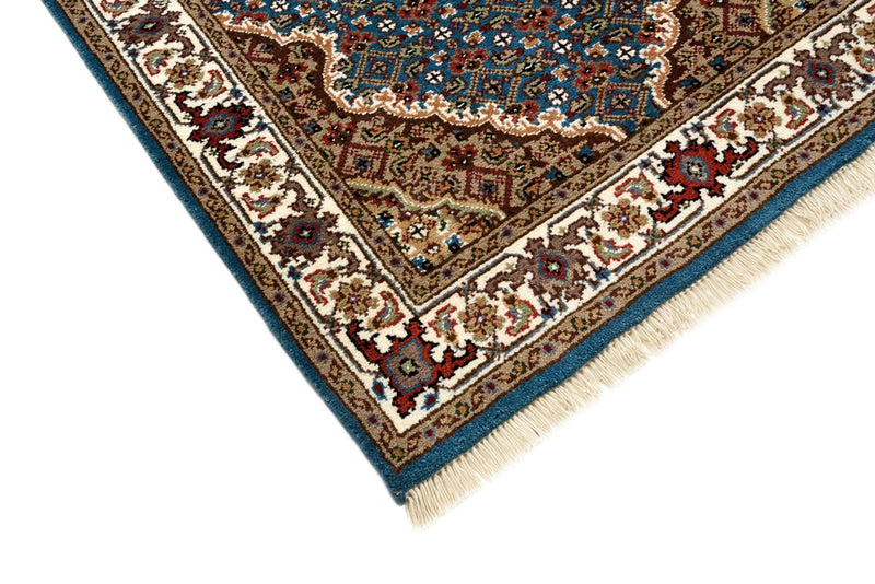 Indo Täbriz Teppich 79x615cm - Orientteppich - dunkelblau