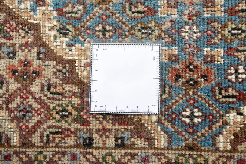 Indo Täbriz Teppich 79x615cm - Orientteppich - dunkelblau