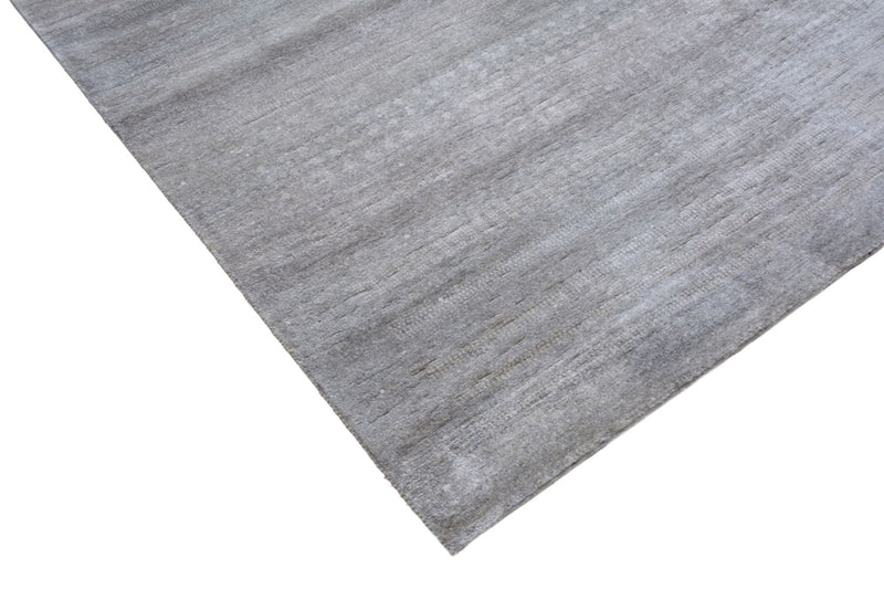 Indo Loribaft Teppich 190x300cm - Wollteppich - hellgrau