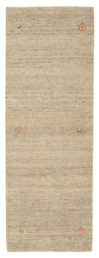 Indo Loribaft Teppich 82x237cm - Wollteppich - dunkelbeige – product image
