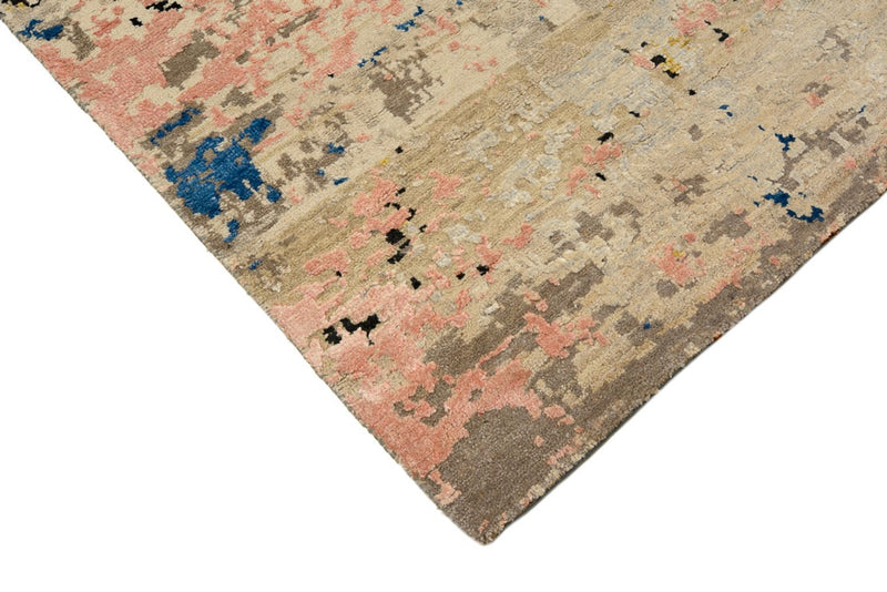 Designer Teppich 76x307cm - mehrfarbig