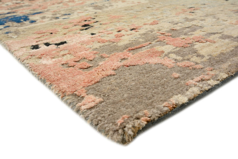 Designer Teppich 76x307cm - mehrfarbig