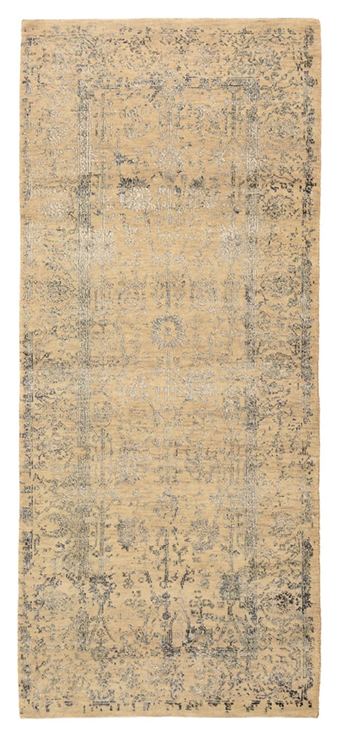Designer Teppich 83x195cm - camel