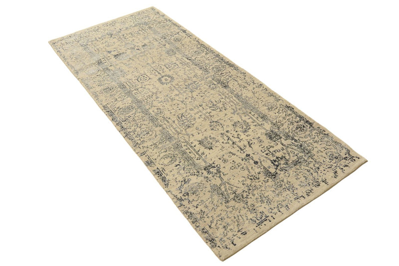 Designer Teppich 83x195cm - camel