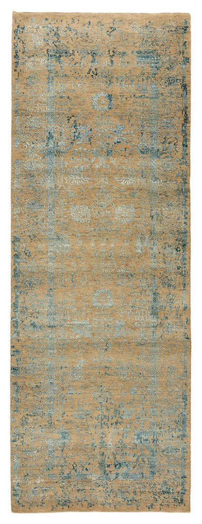 Designer Teppich 84x243cm - camel