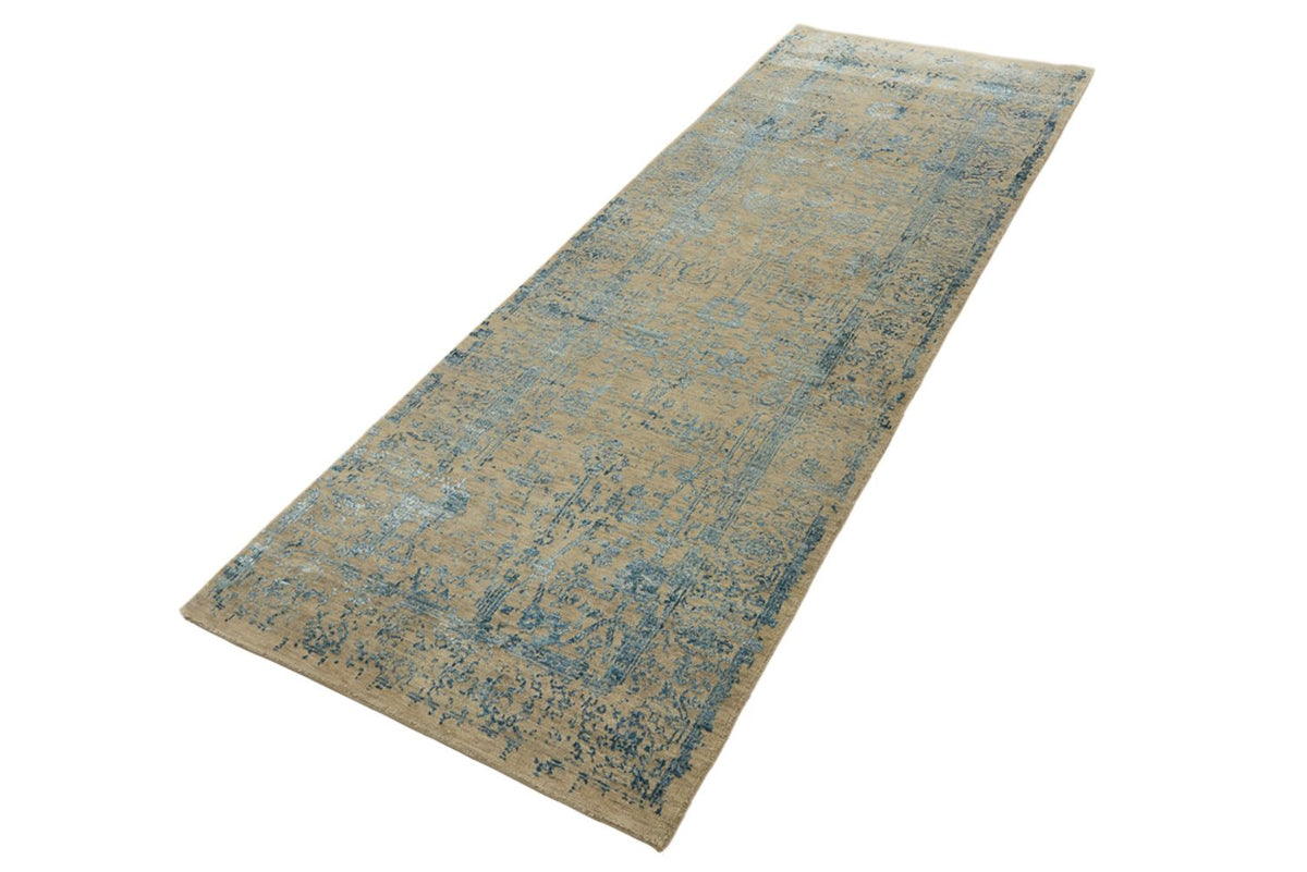 Designer Teppich 84x243cm - camel