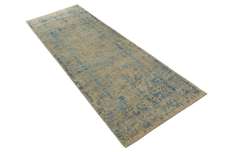 Designer Teppich 84x243cm - camel
