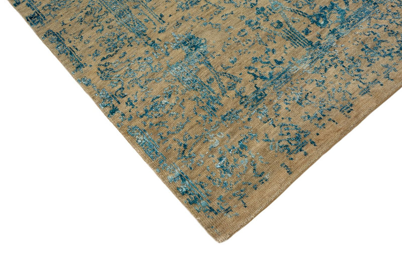 Designer Teppich 84x243cm - camel