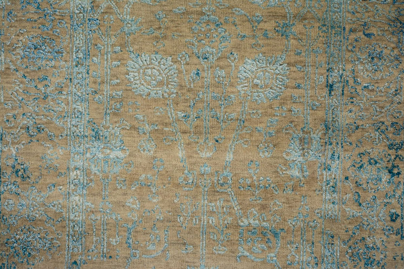 Designer Teppich 84x243cm - camel