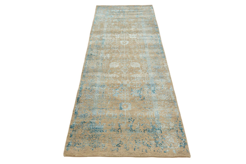 Designer Teppich 84x243cm - camel