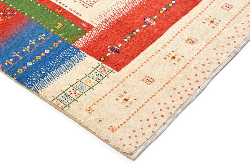 Loribaft Teppich Perser 146x225cm - Perserteppich Wollteppich