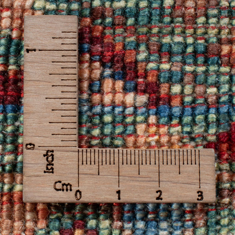 Shal Teppich 126x183cm - Orientteppich - grün