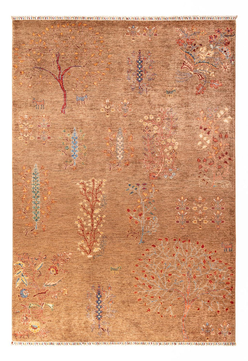 Ariana Teppich 206x298cm - Orientteppich - dunkelbeige